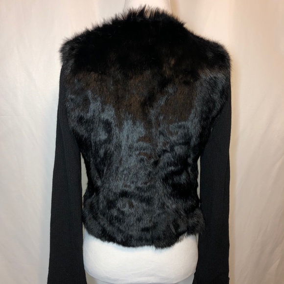 BeBe Rabbit Fur Coat - Picture 6 of 13